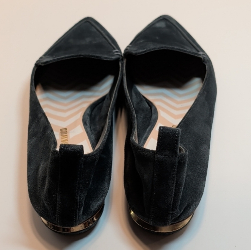 Nicholas Kirkwood Suede Pointed Loafers Size EU 38.5 US Size 8/8.5 - Picture 5 of 14